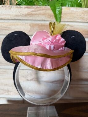 Disney Pink and Gold Minnie Ear Headband